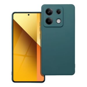 Θηκη Matt Σιλικονης Για Xiaomi Redmi Note 13 5G Σκουρο Πρασινη