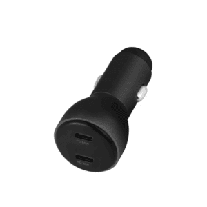 Φορτιστης Αυτοκινητου Musthavz Με 2 Θυρες  Usb C 65W Μαυρος