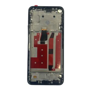 Οθονη Για Huawei P40 Lite 5G Με Τζαμι και Frame Μαυρο Grade A