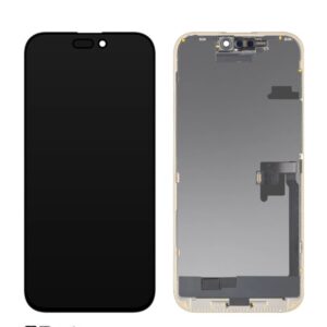 Οθονη Για Apple iPhone 16 Plus Με Τζαμι Μαυρο Diagnosable Soft Oled