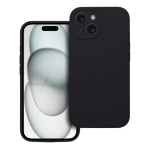 Θηκη Σιλικονης 2mm Για Apple Iphone 15 Μαυρη