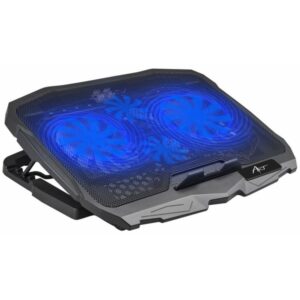 Βαση Laptop ART P4 Με 4 Ανεμιστηρες 2 Θυρες Usb A & Φωτισμο LED (ως 17")