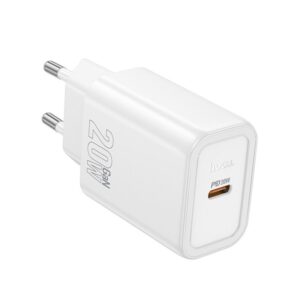Φορτιστης Σπιτιου Hoco Με Θυρα Usb C QC PD 20W N60 Ασπρος