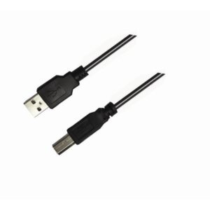 Καλώδιο USB 2.0 σε USB-B M/M (Εκτυπωτη) Aculine USB-005 3m Μαύρο