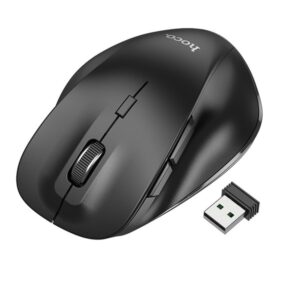 Ασυρματο Ποντικι Hoco GM24 Mystic 1600dpi 2.4GHz 6 Πληκτρων Μαυρο