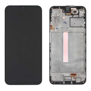 Οθονη Samsung Galaxy A25 5G A256B Με Frame Μαυρο ServicePack GH82-33214A