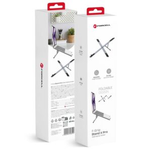 Βαση Γραφείου Πτυσσομενη (Stand) Forcell Για Laptop-Tablet F-Grip Fold Stand X Pro Γκρι