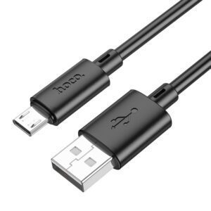 Καλωδιο Φορτισης & Data Hoco X88 Usb A Σε Micro Usb 1m Μαυρο