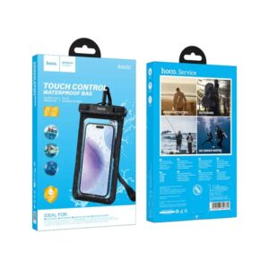 Θηκη Αδιαβροχη Hoco BAG30 IP68 Double Lock Για Συσκευες Ως 7.2" (21.8cm x 11.5cm) Μαυρη