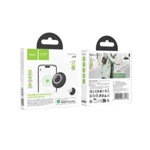 Tag Hoco E91B Συμβατο Με Apple Find My Με Αυτοκολλητη Βαση Λευκο