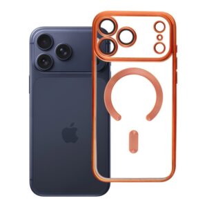 Θηκη Electro Με MagSafe & Τζαμι Καμερας Για Apple Iphone 17 Pro Max Πορτοκαλι