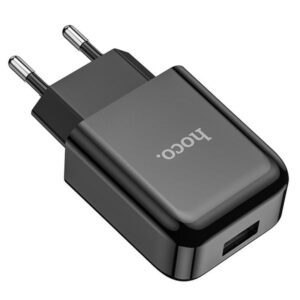 Φορτιστης Σπιτιου Hoco N2 Usb A 2A 10W Μαυρος